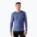 Pánská termoakční mikina Smartwool Classic All-Season Merino Baselayer Boxed nightfall blue