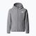 Dětská fleecová mikina The North Face Teen Glacier Full Zip Hoodie mid grey heather