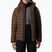 Dámská péřová bunda The North Face Down Hooded smokey brown
