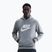 Pánská mikina Nike Club Pullover Hoodie dark grey heather/light smoke grey/white