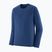 Pánská termoakční mikina Patagonia Cap Termal Weight Crew clement blue