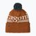 Zimní čepice Patagonia Powder Town hut tripper logo: cinnamon brown