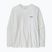 Dámské tričko Longsleeve Patagonia P-6 Logo Responsibili-Tee LS fiber white
