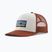Kšiltovka Patagonia P-6 Logo Trucker Hat white w/rusty red