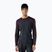 Pánská termo mikina Smartwool Classic Thermal Merino Base Layer Colorblock Crew Boxed mink/charcoal