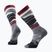 Lyžařské ponožky Ski Full Cushion Midnight Ski Pattern OTC medium gray