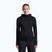 Dámská trekingová mikina Icebreaker Merino 200 Realfleece Descender Half Zip Hoodie black