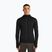 Pánská trekingová mikina Icebreaker Merino 300 Realfleece Descender Zip Hoodie black