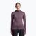 Dámská trekingová mikina Icebreaker Merino 200 Realfleece Descender Half Zip Hoodie grey plum