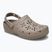 Nazouváky Crocs Classic Floral Cutout Clog taupe