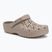 Nazouváky Crocs Classic Floral Cutout Clog taupe
