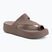Dámské žabky Crocs Getaway Platform Toe Loop truffle