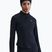 Dámské běžecké tričko s dlouhým rukávem Nike Tempo Swoosh Run Dri-Fit 1/4-Zip black/white