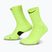 Ponožky Nike Running Midweight Crew Volt/Black/Black