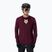 Pánské cyklistické tričko Longsleeve Fox Racing Ranger Fox Head LS dark maroon