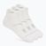 Ponožky HOKA No-Show Run Sock 3 páry white/white/white