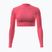 Dámské tréninkové tričko Longsleeve Under Armour HeatGear Crop Mock bittersweet pink/posh pink