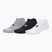 Pánské ponožky Under Armour Performance Cotton NS 3 pack white/steel/steel