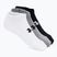 Pánské ponožky Under Armour Performance Cotton NS 3 pack white/steel/steel