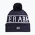 Pánská zimní čepice Under Armour Halftime Pom Beanie midnight navy/white/white