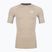 Pánské tréninkové tričko Under Armour HG Armour Comp timberwolf taupe/white