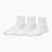 Dámské ponožky Under Armour Vanish 3 Pack white/white/halo gray