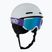 Dětská lyžařská helma Salomon Player Combo + lyžařské brýle XV Jr ice flow/ice flow mid blue