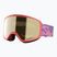 Dětské lyžařské brýle Salomon Lumi Acces Jr S2 sun kissed coral/flash gold