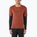 Pánské běžecké tričko Salomon Sense Aero GFX Tee SS burnt umber/coffee bean