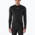 Pánské běžecké tričko Longsleeve Salomon Sense Merino Tee LS deep black