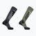 Lyžařské ponožky Salomon S/Access 2-Pack anthracite/deep lichen green