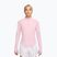 Dámské běžecké tričko s dlouhým rukávem Nike Tempo Swoosh Run Dri-Fit 1/4-Zip pink foam/white