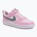 Dětské boty Nike Court Borough Low Recraft pink foam/pink rise/white/ashen slate