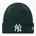 Zimní čepice New Era League Essential New York Yankees dark green/white