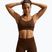 Dámské šortky Nike Pro Seamless High-Waisted Biker 5" cacao wow