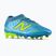 Dětské kopačáky New Balance Tekela Team V5 FG metallic blue/alkaline green