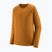 Pánská termo mikina Patagonia Capilene Midweight Crew cinnamon brown