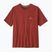 Pánské tričko na lezení Patagonia Boardshort Logo Pocket Responsibili rusty red