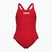 Dětské jednodílné plavky arena Team Swim Pro Solid red/white