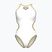 Dámské jednodílné plavky Arena One Biglogo One Piece white/gold