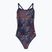 Dámské jednodílné plavky arena Kikko Pro Swimsuit Challenge Back navy/team redwhiteblue