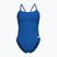 Dámské jednodílné plavky arena Lace Back Solid royal/white
