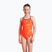 Dětské jednodílné plavky arena Star Graphic Lightdrop Back bright coral / plum