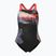 Dětské jednodílné plavky arena Light Tricks Swim Pro Back black/calypso coral/multi