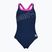 Dámské jednodílné plavky Arena Logo Swim Pro navy/shocking pink