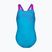 Dětské jednodílné plavky arena Kikko Swim Pro Back turquoise/very fuchsia