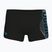 Pánské plavecké boxerky arena Basic Swim Short black/turquoise