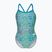 Dámské jednodílné plavky arena Snake Skin Challenge blue cosmo multi/blue cosmo