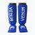 Chrániče holení a nártů Venum Kontact Shin Guards royal blue/silver