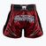 Pánské tréninkové šortky Venum Wolf Attack Muay Thai Shorts black/red
